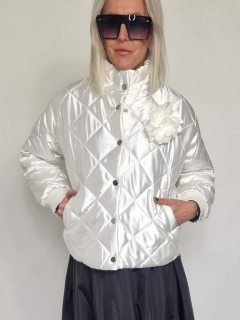 Smetanová bunda SALOME Smetanová, L/XL