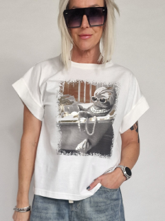 Smetanové triko CONIE Smetanová, UNI XS-L