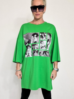 Zelené triko IMAGE Zelená, UNI S-XL