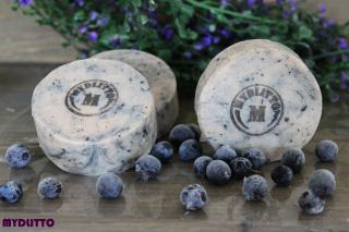 Jalovcové detoxikační mýdlo - Juniperus soap - kulaté (Detoxikační, hluboce čistící mýdlo vyrobené v rodinné mydlárně Mydlitto ® pro krásnou a čistou pokožku)