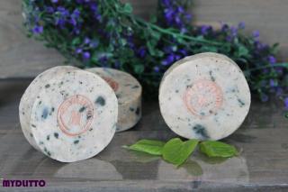 Meduňkovo anýzové mýdlo - Pimpinella soap (Anýz a meduňka je rozjasní pleť a velmi dobře zklidní, yrobené v rodinné mydlárně Mydlitto ® pro krásnou a klidnou pokožku.)