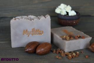 Myrhové mýdlo 100 g (Mýdlo obsahuje vzácnou pryskyřici Myrhu a bude skvěle pečovat o vaši pleť, vyrobené v rodinné mydlárně Mydlitto ® pro krásnou a zdravou pokožku.)