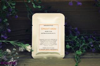 Šípkový krém -  náhradní balení 10 ml (Náhradní balení místo dozičky, na cesty, dovolenou )