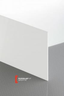 Plexisklo extrudované PLEXIGLAS XT bílá WN297 síla 3mm,  (Plexisklo XT, Plexi, Plexiglas, reklama, extrudované)