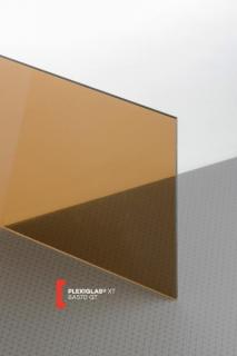 Plexisklo extrudované PLEXIGLAS XT hnědá 8A570 síla 3mm,  (Plexisklo XT, Plexi, Plexiglas, reklama, extrudované)