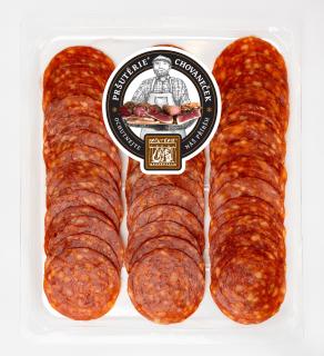PEPPERONI z Pršutérie® vakuované cca 100g  Výrobek jemně nakrájen
