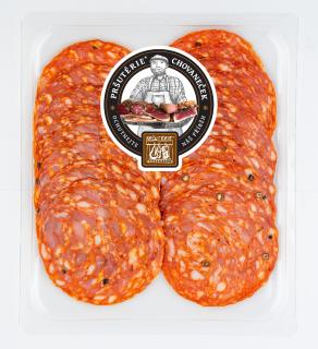 VENTRICINA z Pršutérie® vakuované cca 100g  Výrobek jemně nakrájen