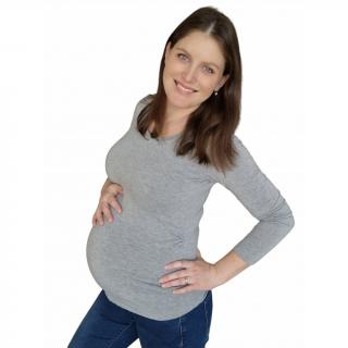 Střih na dámské těhotenské tričko vel.XXS-XXXL (194)