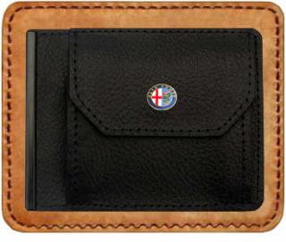 Dolarka kožená peněženka ALFA-ROMEO. Dárkové balení