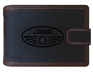 JAWA kožená pánská peněženka hnědá RFID