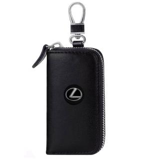 Klíčenka na Autoklíč LEXUS.  Kožené Pouzdro na klíče od auta.