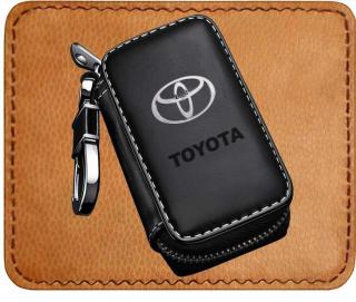 Klíčenka na Autoklíč TOYOTA. Kožené bezpečnostní pouzdro na klíčky. centrální zamykání