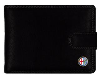 Kožená peněženka ALFA ROMEO. Pravá kůže italská móda Gucci