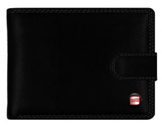 Kožená peněženka SEAT. ochrana proti zneužití karet RFID