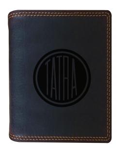 TATRA kožená pánská peněženka hnědá RFID