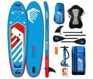 Combo pack - Nafukovací paddleboard Neon 5 - 10'5''x33''x6  Hliník