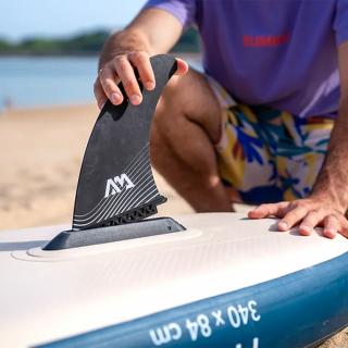 Fina k paddleboardu Aqua Marina Swift Attach Large CENTRE černá