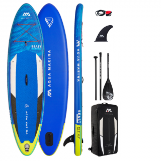 Nafukovací paddleboard Aqua Marina Beast - 10'6 x32 x6  ABS/karbon