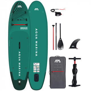 Nafukovací paddleboard Aqua Marina Breeze - 9'10 x30 x5  ABS/karbon