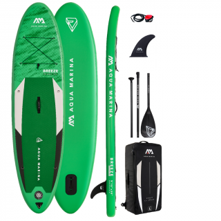 Nafukovací paddleboard Aqua Marina Breeze - 9'10 x30 x5  Sklolaminát