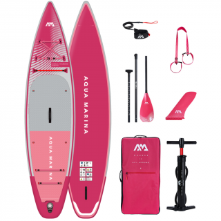 Nafukovací paddleboard Aqua Marina Coral Touring - 11'6 x31 x6  Karbon