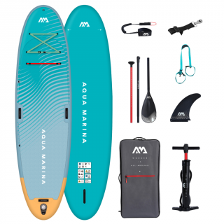 Nafukovací paddleboard Aqua Marina Dhyana - 10'8 x34 x6  Karbon