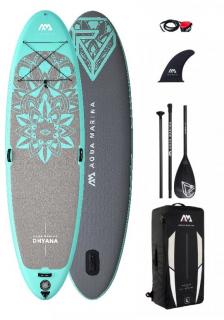 Nafukovací paddleboard Aqua Marina Dhyana - 11'0 x36 x6  Hliník