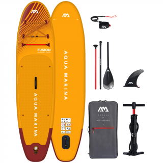Nafukovací paddleboard Aqua Marina Fusion - 10'10''x32''x6" Hliník