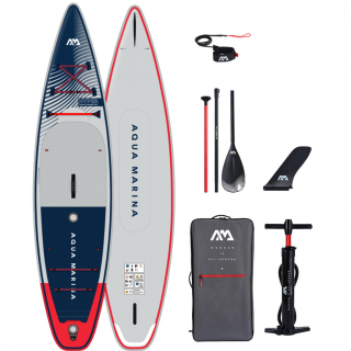 Nafukovací paddleboard Aqua Marina Hyper - 11'6 x31 x6  Karbon