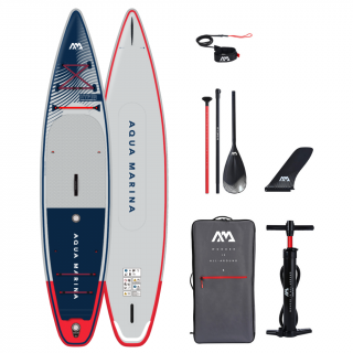 Nafukovací paddleboard Aqua Marina Hyper - 12'6 x32 x6  Karbon