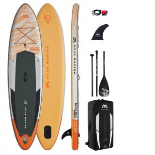 Nafukovací paddleboard Aqua Marina Magma - 11'2 x33 x6  Hliník