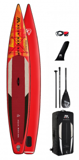 Nafukovací paddleboard Aqua Marina Race - 14'0 x27 x6 Karbon
