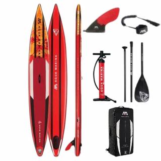 Nafukovací paddleboard Aqua Marina Race Elite - 14'0"x25"x6" Hliník