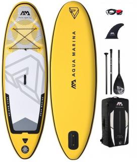Nafukovací paddleboard Aqua Marina Vibrant - 8'0''x28''x4  Karbon