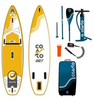 Nafukovací paddleboard Coasto Argo - 11'0 x33 x6  Sklolaminát
