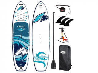 Nafukovací paddleboard F2 Cruise Team Ws - 11'5''x33''x6" Hliník