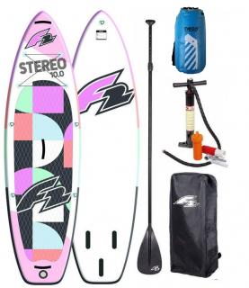 Nafukovací paddleboard F2 Stereo - 10'0''x33''x5  Hliník