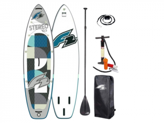 Nafukovací paddleboard F2 Stereo - 10'5''x33"x6" ABS/karbon