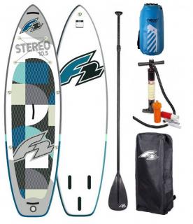 Nafukovací paddleboard F2 Stereo - 10'5''x33 x6  Hliník