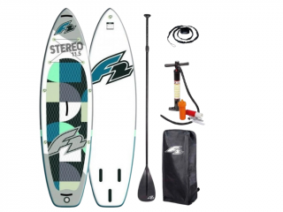 Nafukovací paddleboard F2 Stereo - 11'5''x33''x6" ABS/karbon