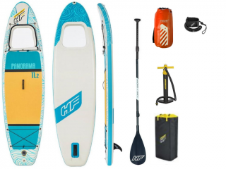 Nafukovací paddleboard Hydro Force Panorama - 11'2''x35''x6  Karbon