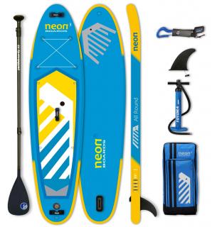 Nafukovací paddleboard Neon 3 - 11'x32''x6  Karbon