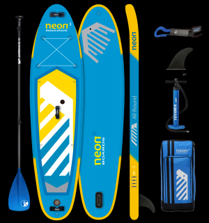 Nafukovací paddleboard Neon 3 - 11'x32''x6  Sklolaminát