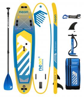Nafukovací paddleboard Neon X3 All Stream 11'x32"x5" Sklolaminát
