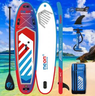 Nafukovací paddleboard Neon X5 All Family 10’5″x34″x5″ Hliník