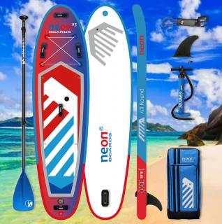 Nafukovací paddleboard Neon X5 All Family 10’5″x34″x5″ Sklolaminát