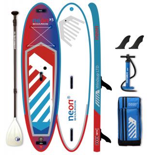 Nafukovací paddleboard Neon X5 Windsup LTD 10’5 x34 x6  ABS/karbon, Chci dokoupit