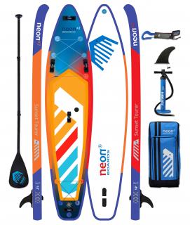 Nafukovací paddleboard Neon X7 Sunset Tourer 12’0" x32"x6" ABS/karbon