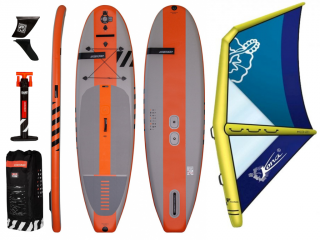 Nafukovací paddleboard RRD Evo Convertible  + Nafukovací plachta Kona ABS/karbon, 2.2m²