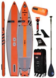 Nafukovací paddleboard RRD Evo Convertible Y26 - 12'0 x33 x6  Karbon